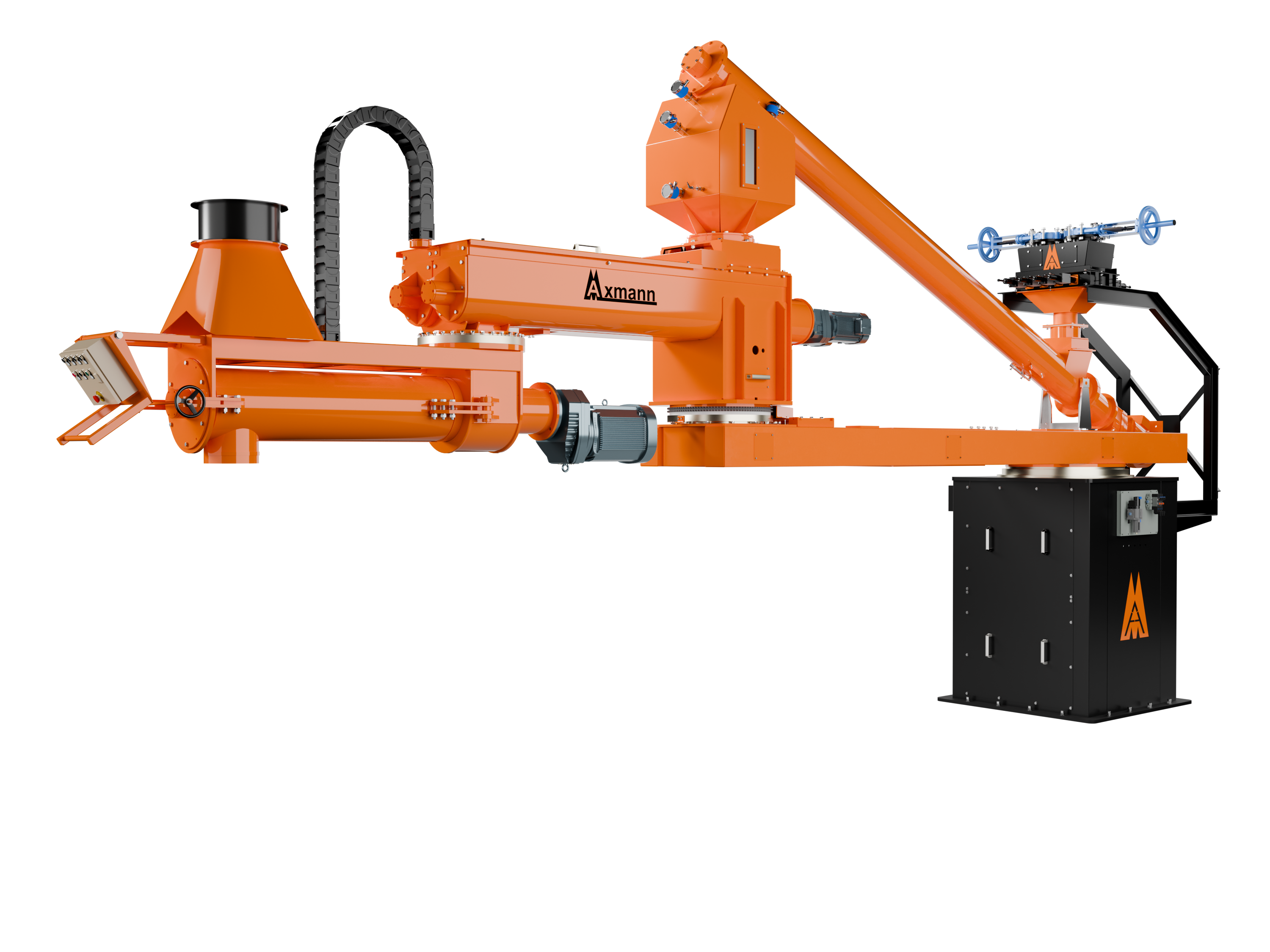 Sand Preparation & Regeneration Systems — triple arm mixer